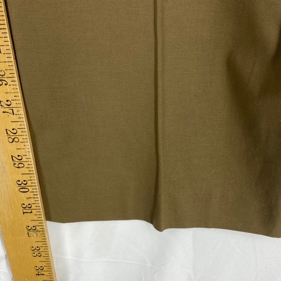 W Work to Weekend Womens Size 10 Career Pants Taupe Brown Mid Rise Wide Leg - Picture 5 of 8